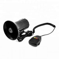 12V 3 Tone Loud Siren Car Security Alarm Horn Controller Kit W Mini Speaker