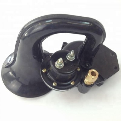 Single Trumpet Snail Train Horn for Car Truck Bus Van Black 12V